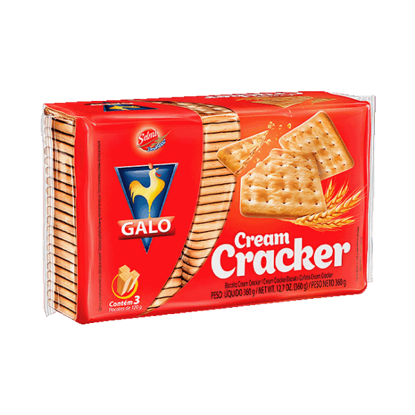 Bolacha Cream Cracker - Galo (360g)